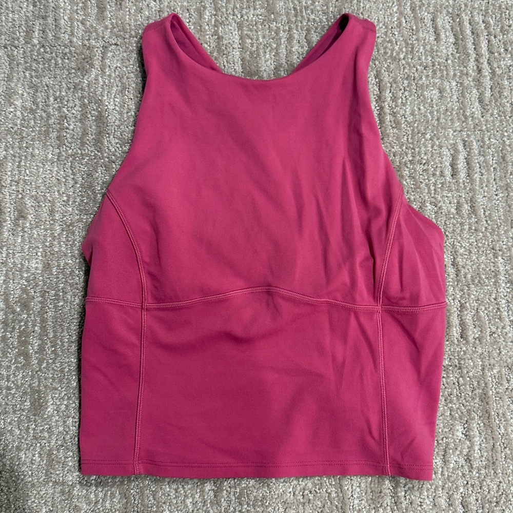 Lululemon Pink Sleeveless Top